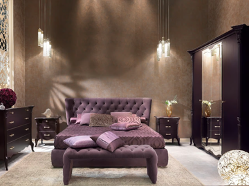 CITY - Tufted upholstered fabric bench by CASA +39 - view 3